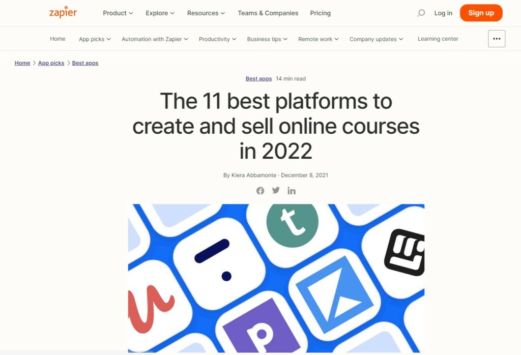 Kajabi is a cloud-based course platform for creating and selling online courses without having to do anything outside the platform.