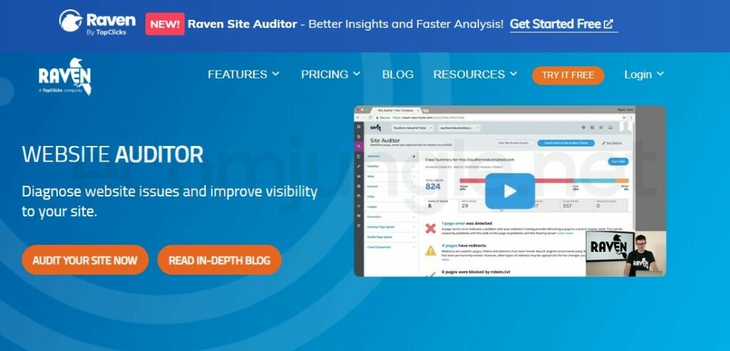 raven-tools-most comprehensive-technical-seo-audit-tools