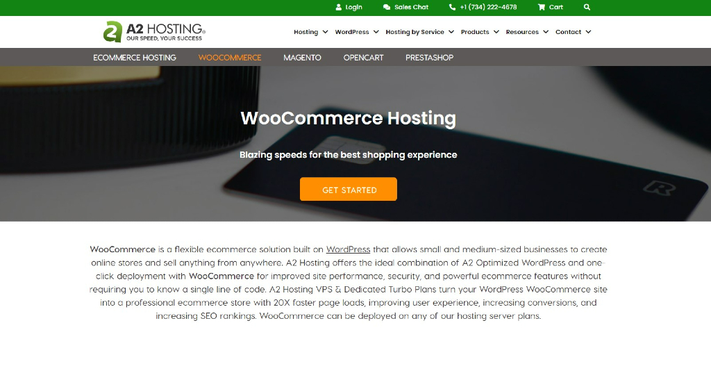 It is a web hosting solution that does not have WooCommerce out-of-the-box features but includes WooCommerce installation in its package of plans and services for WordPress hosting. 