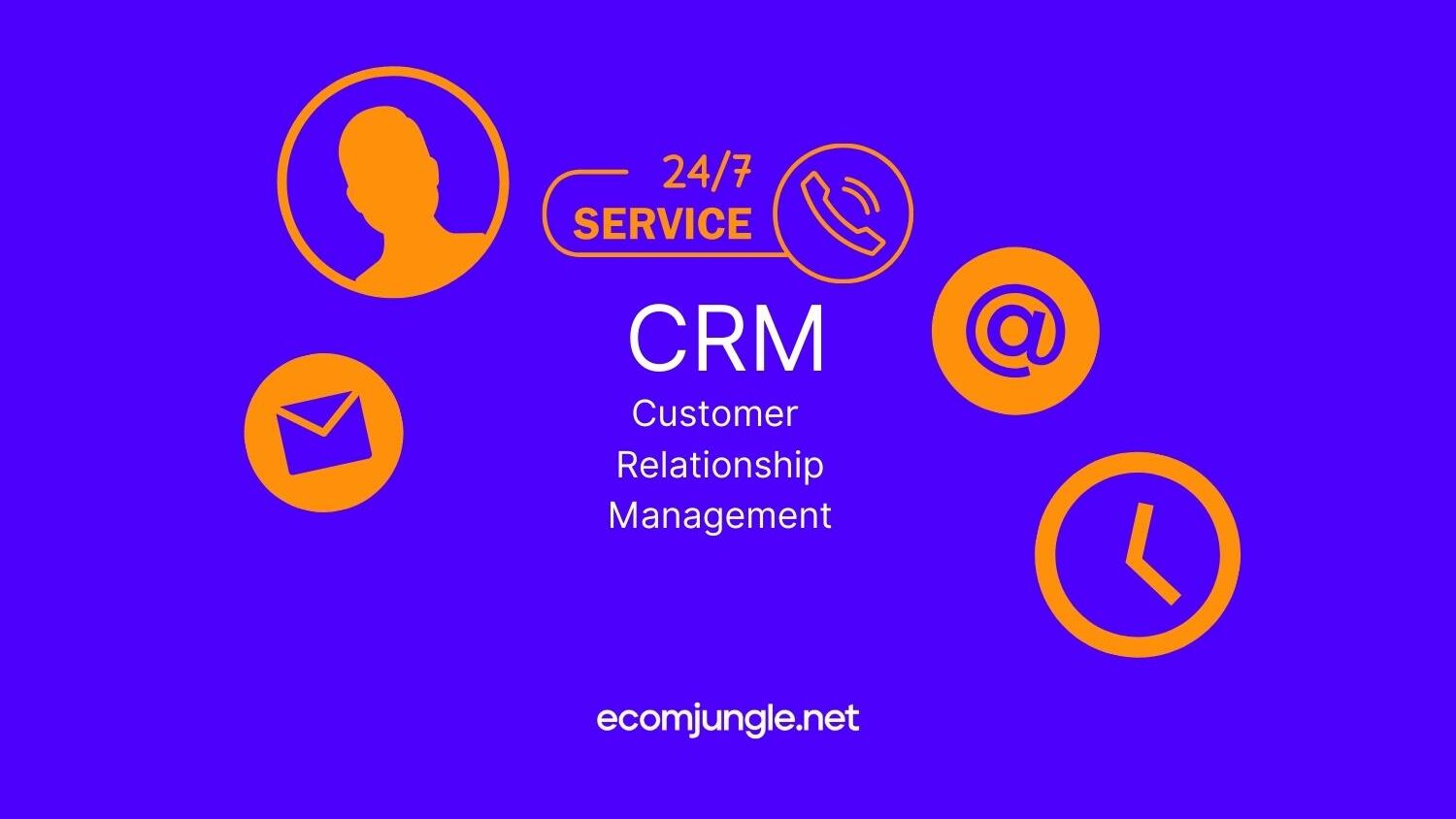 CRM ca help you with building relationship with your customers, for example, sending e-mails etc.