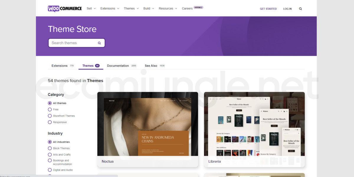 The WooCommerce Theme Store