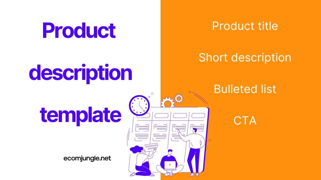 Product description template can serve as a model to get you started and a practical example. 