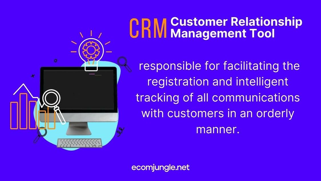 Use CRM to be in better connection with your customers.