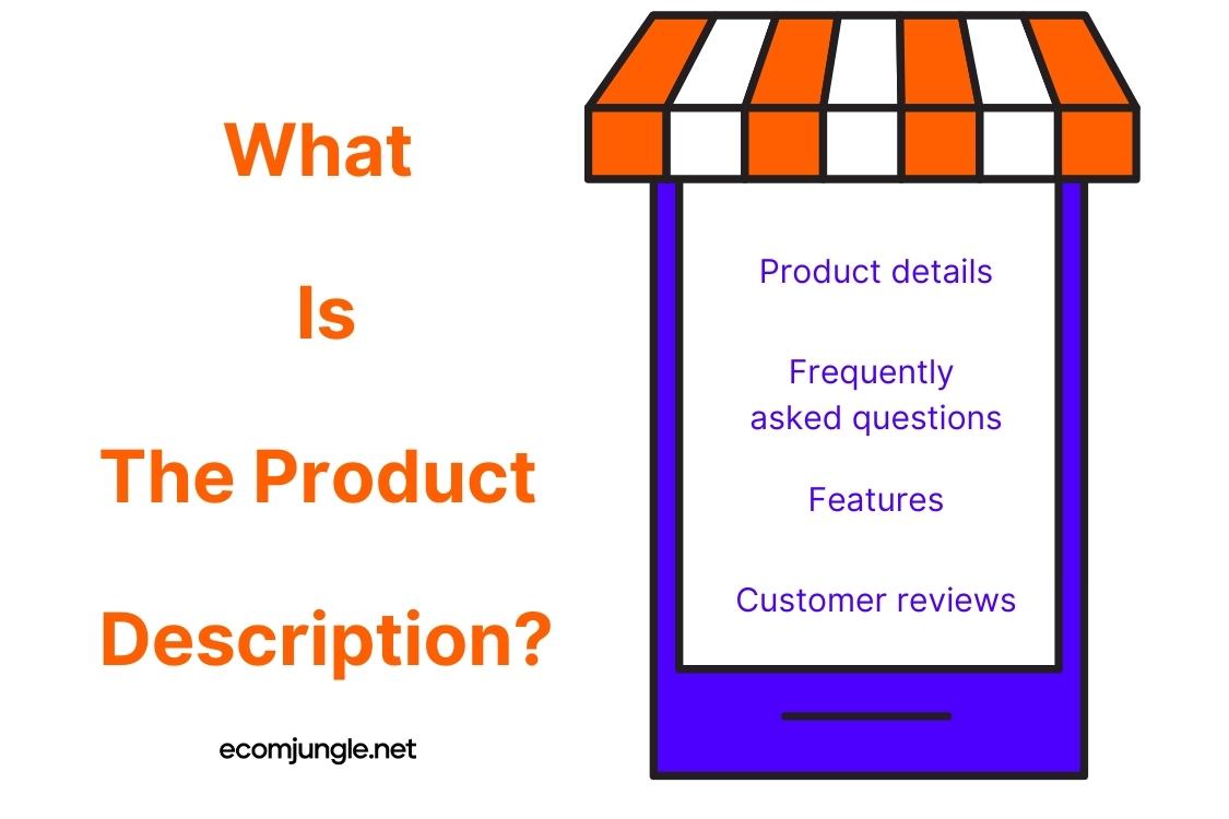 Product description can include details about product, features etc.